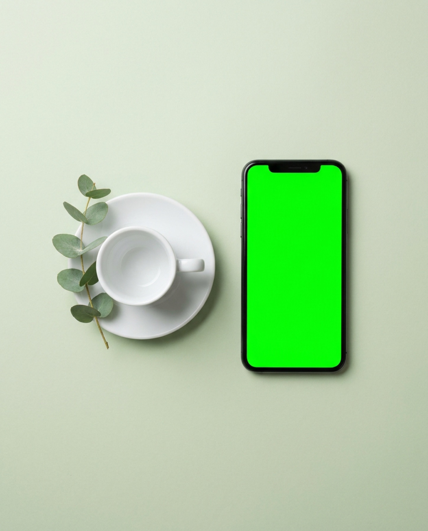 A phone showing your new business inbox
